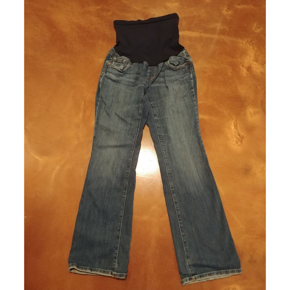 A Pea In The Pod Maternity Jeans Medium - Picture 1 of 7